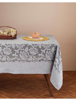 Fabindia - Black Grey Inaya Cotton Woven Table Cover