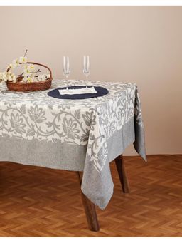 Fabindia - Natural Cream Inaya Cotton Woven Table Cover