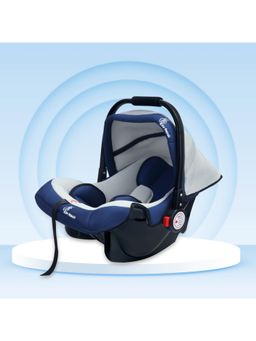R for Rabbit - Cozy Carry Cot-Grey Blue
