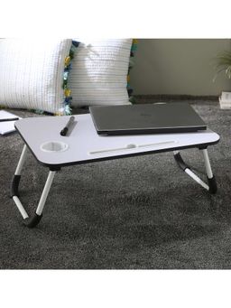 HomeTown - Verona Laptop Table in White Colour
