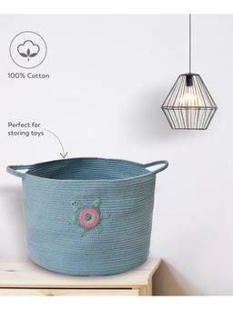 Mi Arcus - Multipurpose Storage Basket/Organizer for Kids' Small Items - Blue, 30x37 cm