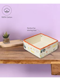 Mi Arcus - Multipurpose Storage Basket/Organizer for Kids' Small Items - White