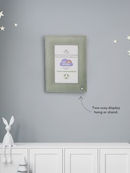 Mi Arcus - 4x6 Inch Stand Photo Frame with Textured Paper Finish – for Kids’ Bedroom