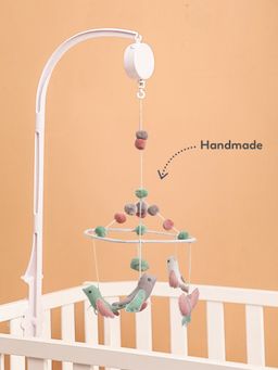 Mi Arcus - Pink Birds Mobile Hanging Spring (0-12 Months)