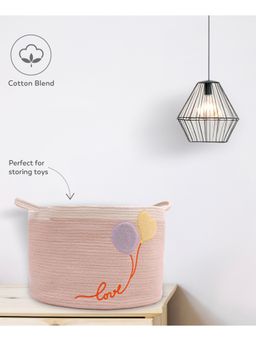 Mi Arcus - Multipurpose Storage Basket/Organizer for Kid's Small Items- Brown, 22x30 cm