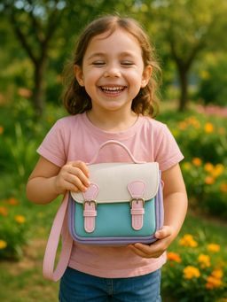 Mi Arcus - Multicolor Mini Sling Bag - Stylish Travel Friendly For Girls (2 Years+)