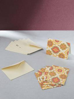 Fabindia - Ajrakh Paper Gift Cards with Envelopes