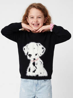 United Colors of Benetton - Black Paper Yarn Self Design Hoodies