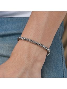 Salty Alpha - Men Xavier Silver Bracelet