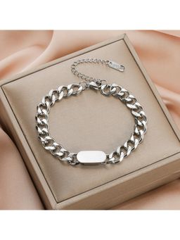 Salty Alpha - Men Vintage Voyager Silver Bracelet