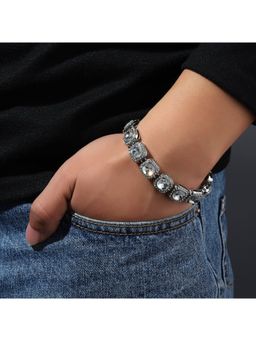 Salty Alpha - Men Clavicle Diamond Bracelet