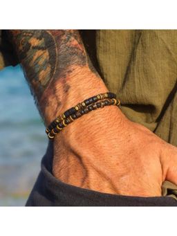 Salty Alpha - Men Multi-Color Tide Beaded Bark Bracelets (Pack of 2)