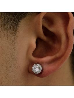 Salty Alpha - Men Eclipse Stone Studded Earrings