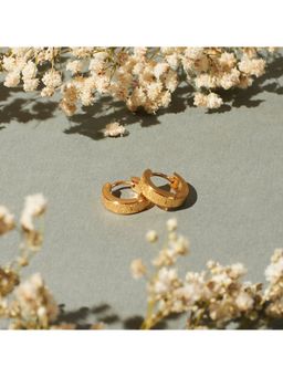 Salty Alpha - Men Modern You Golden Hoop Earrings