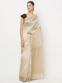 Fabindia - Cotton Silk Maheswhwari Woven Sari