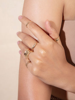 Twenty Dresses by Nykaa Fashion - For The Misfit In Me Ring Set