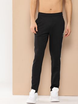 Alcis - Men Black Solid Track Pant
