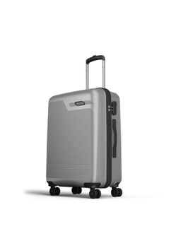 Aristocrat - Axis Unisex Silver Hard Luggage Trolley Bag