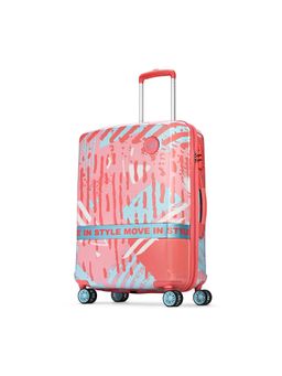 Skybags - Wanderlust Unisex Pink Hard Luggage Trolley Bag