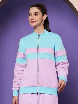BRINNS - Lavender Fleece Full Sleeves Jacket