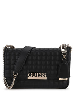 Guess - Black Matrix Convertible Xbody Flap Sling And Crossbody Bag (Set of 2)