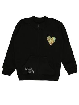 Bodycare - Girls Zipper Jacket - Black