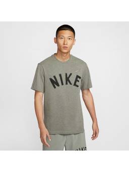 Nike - Men Primary Swoosh T-Shirt - Grey