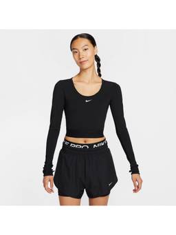 Nike - Women Pro Crop T-Shirt - Black