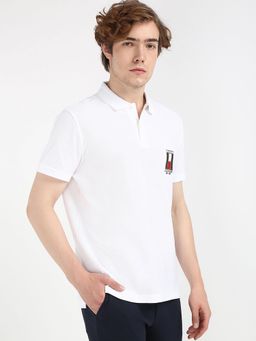 Tommy Hilfiger - Men White Color Polo T-Shirt