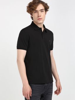 Tommy Hilfiger - Men Black Color Polo T-Shirt