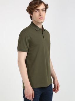 Tommy Hilfiger - Men Green Color Polo T-Shirt
