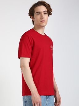 Tommy Hilfiger - Men Red Color T-Shirt