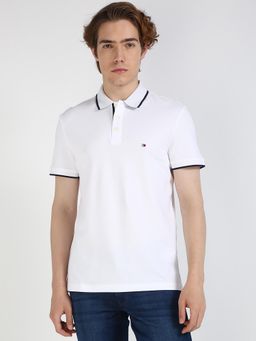 Tommy Hilfiger - Men White Color Polo T-Shirt