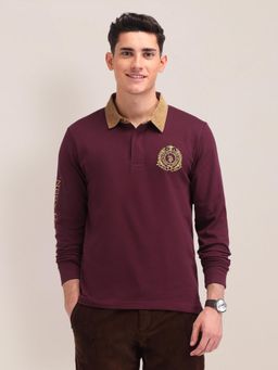 U.S. POLO ASSN. - Regular Brand Embroidered Polo T-Shirt