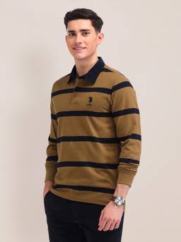 U.S. POLO ASSN. - Mustard Men Polo T-Shirt