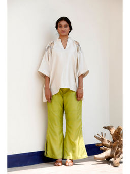 EEDA - Viha Silk Embroidered Kurta and Pant