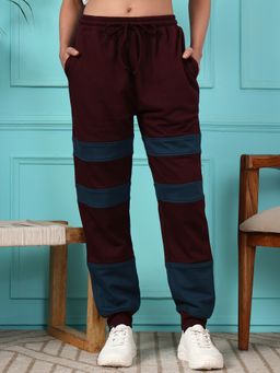 BRINNS - Burgundy Women Joggers