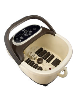 beatXP - NatureTub Foot Spa Bubble Massager with 8 Shiatsu Rollers