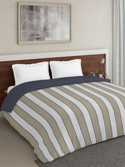 Ddecor Live Beautiful - Polycotton Double Quilt, 150 TC - Beige