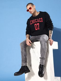 DILLINGER - Black Oversized Sweatshirt