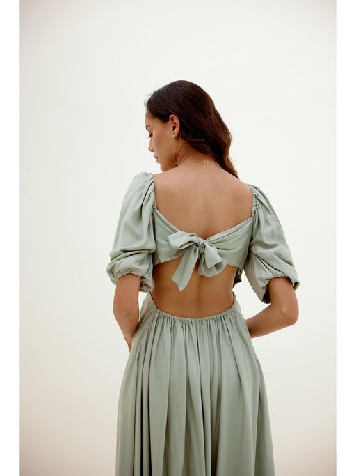hush green dress Buy Hush Green Remy Pleated Linen Blend Midi Dress from Next USA
