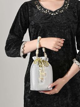 Lavie Signature - Women's Bisbee Pearl Handle Medium Potli (M)