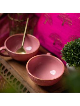 Amalfiee Ceramics - Handmade Miami Premium Soup Cup Set Of 2