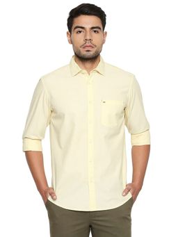 BASICS - Slim Fit Sunlight Yellow Fila Fil Shirt