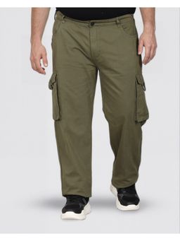 Bene Kleed - Plus Size Olive Relax Fit Cargo Pant