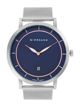 Giordano - Men Blue Round Dial Analog Stylish Watch