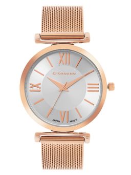 Giordano - Women Silver Round Dial Analog Stylish Watch
