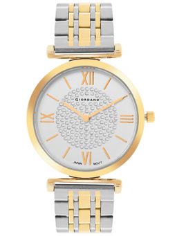 Giordano - Women White Round Dial Analog Stylish Watch