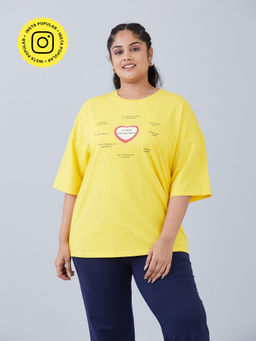 Muvazo - It's All Comfy Os Tee Yellow