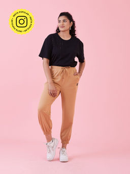 Muvazo - Easy Go Jogger Pants Tan